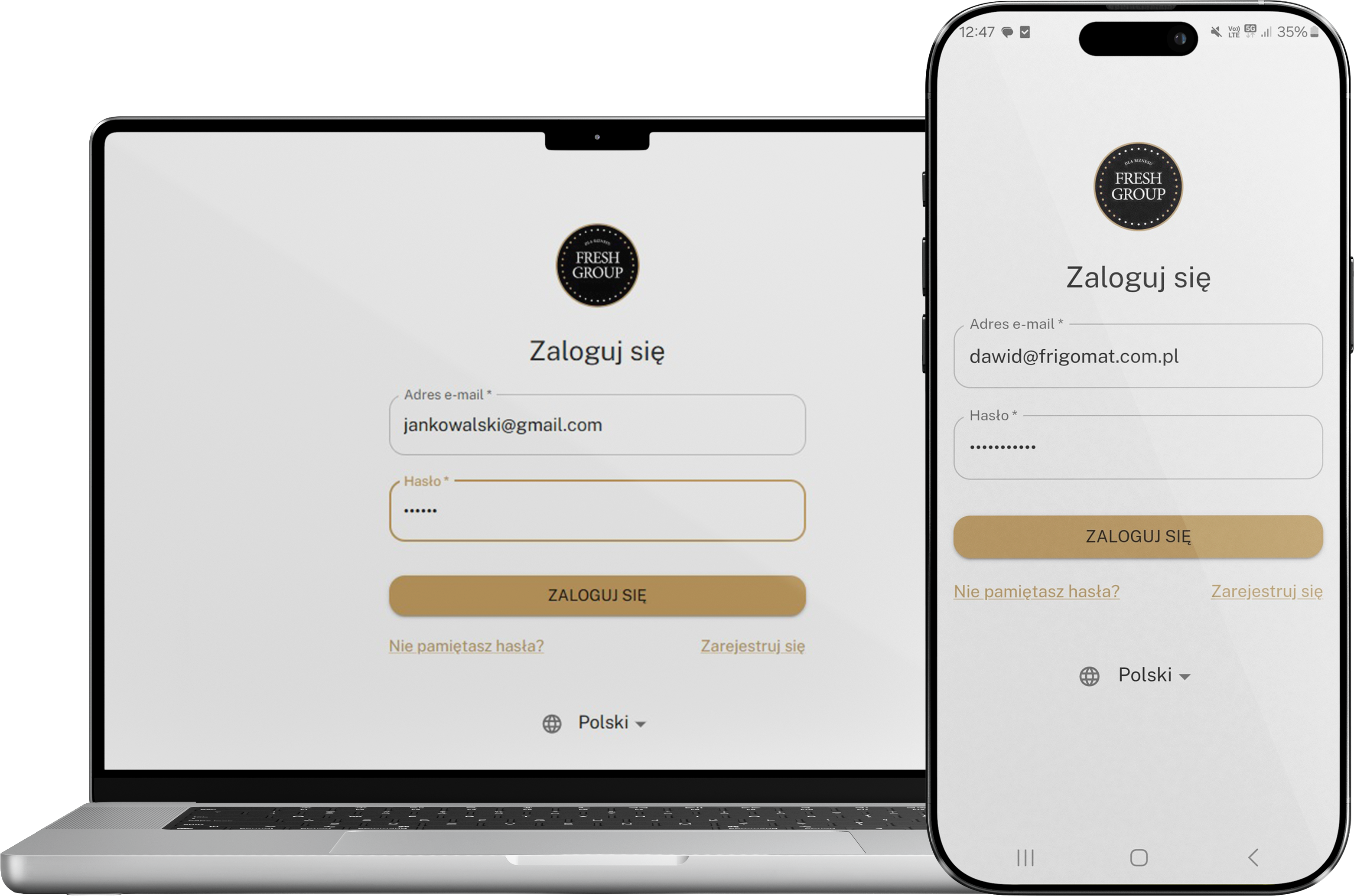 Aplikacja Fresh Gelato